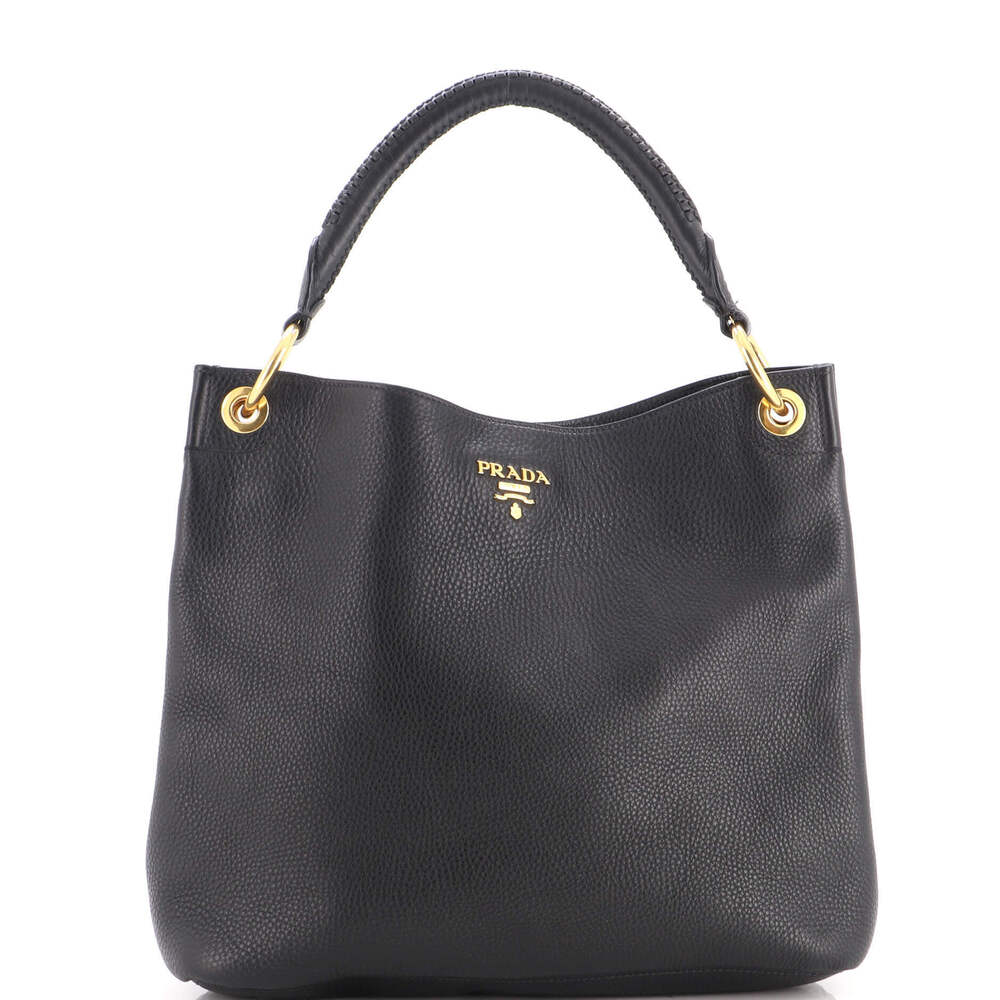 Prada Large Rolled Hobo